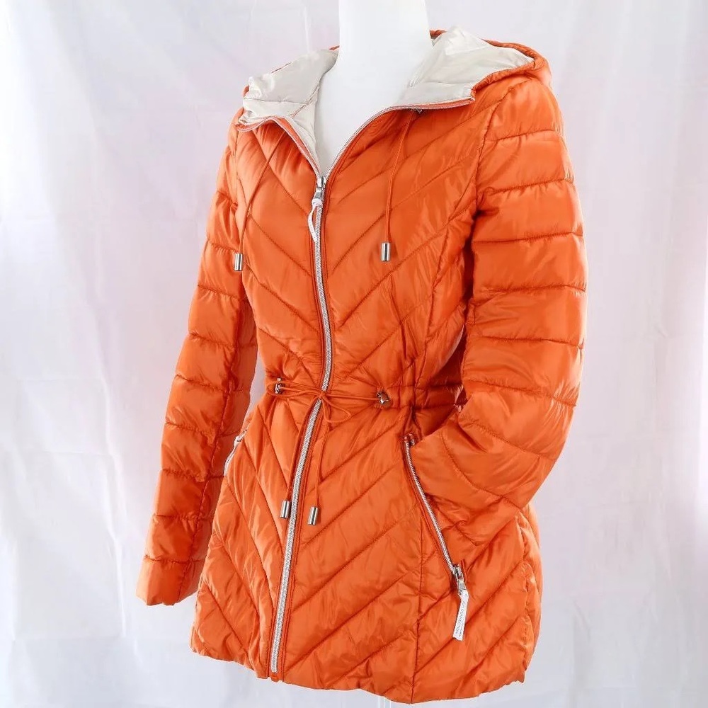 French Connection Chevron Puffer Anorak